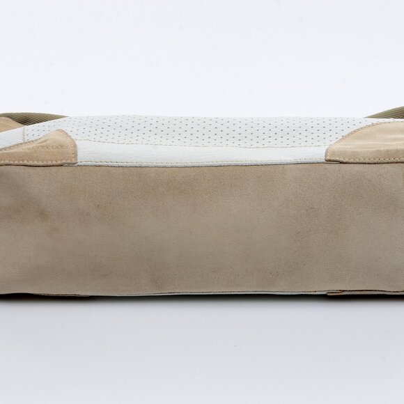 Prada Sport (Linea Rossa) Calf Leather and Suede Shoulder Bag - Picture 4 of 13